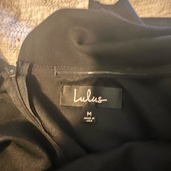 Black Lulus Strapless Jumpsuit - Picture 5 of 9